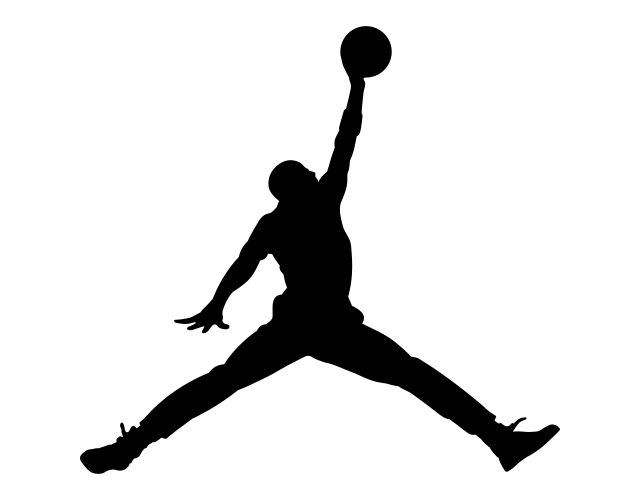 Exhibit A the Nike Air Jordan Jumpman logo Ideal perfectly proportioned 