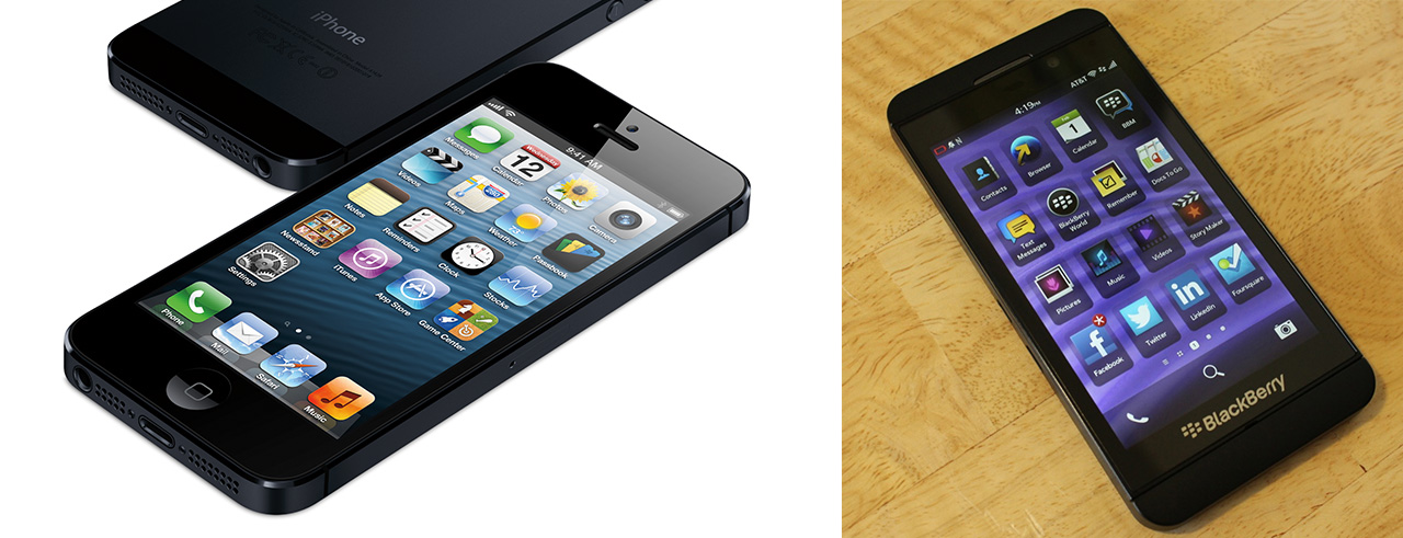 iPhone vs Z10