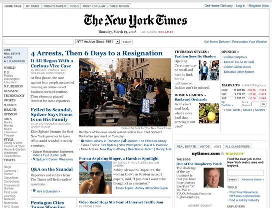 screengrab: NYTimes.com with no ads