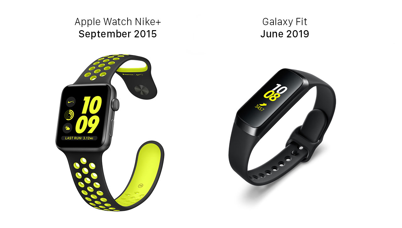 Apple Watch vs Galaxy Fit
