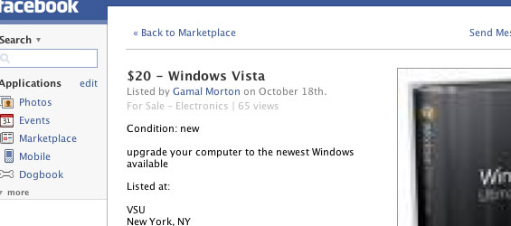 Windows Vista for $20